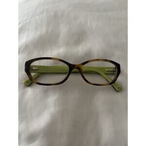 COACH, HC6002 Cecilia Tortoise Frames, Green & Signature Logos, 51.16.135